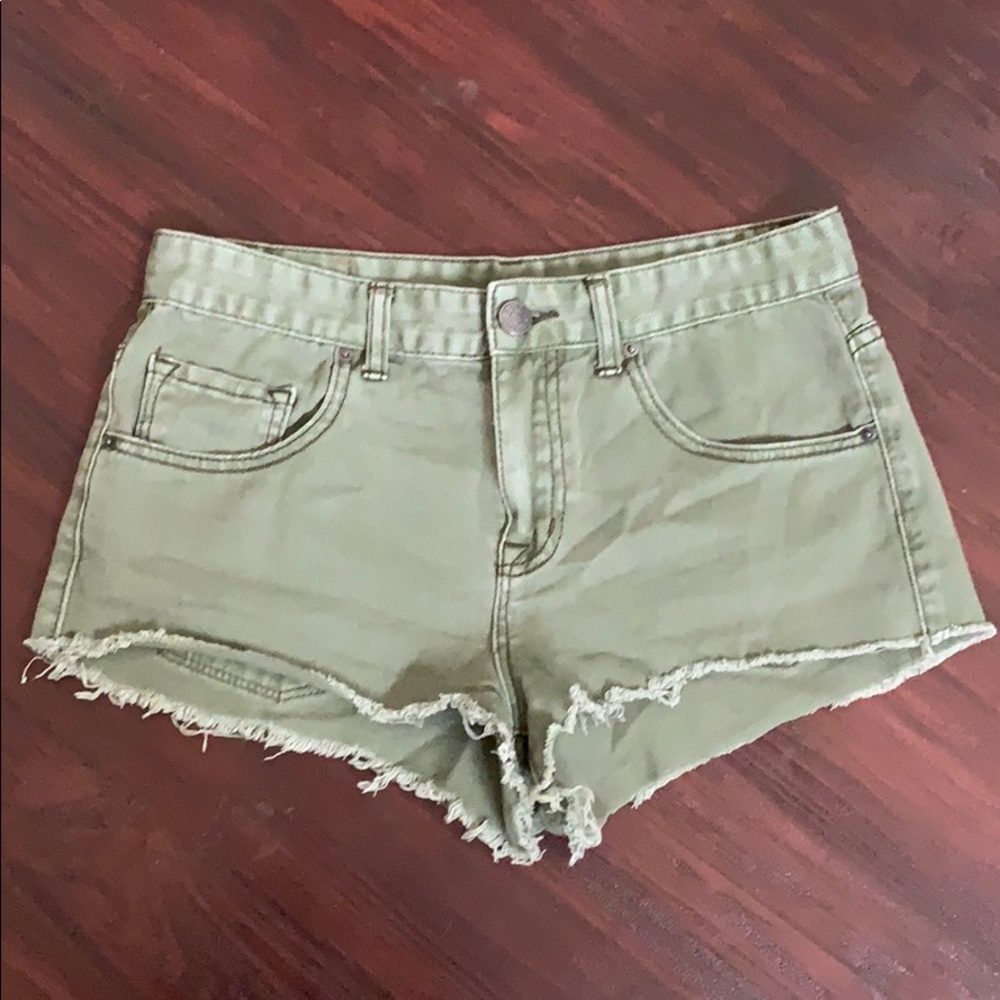 BDG Mid Rise Freja Vintage Fit army green …